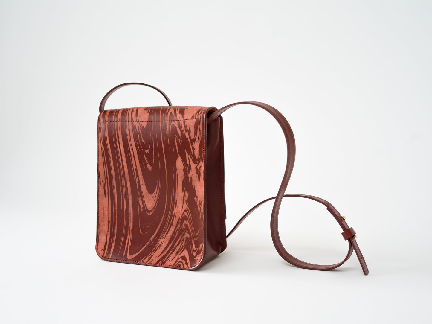 Sac en cuir gravé