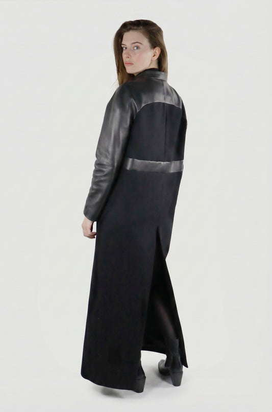 Black Raglan coat